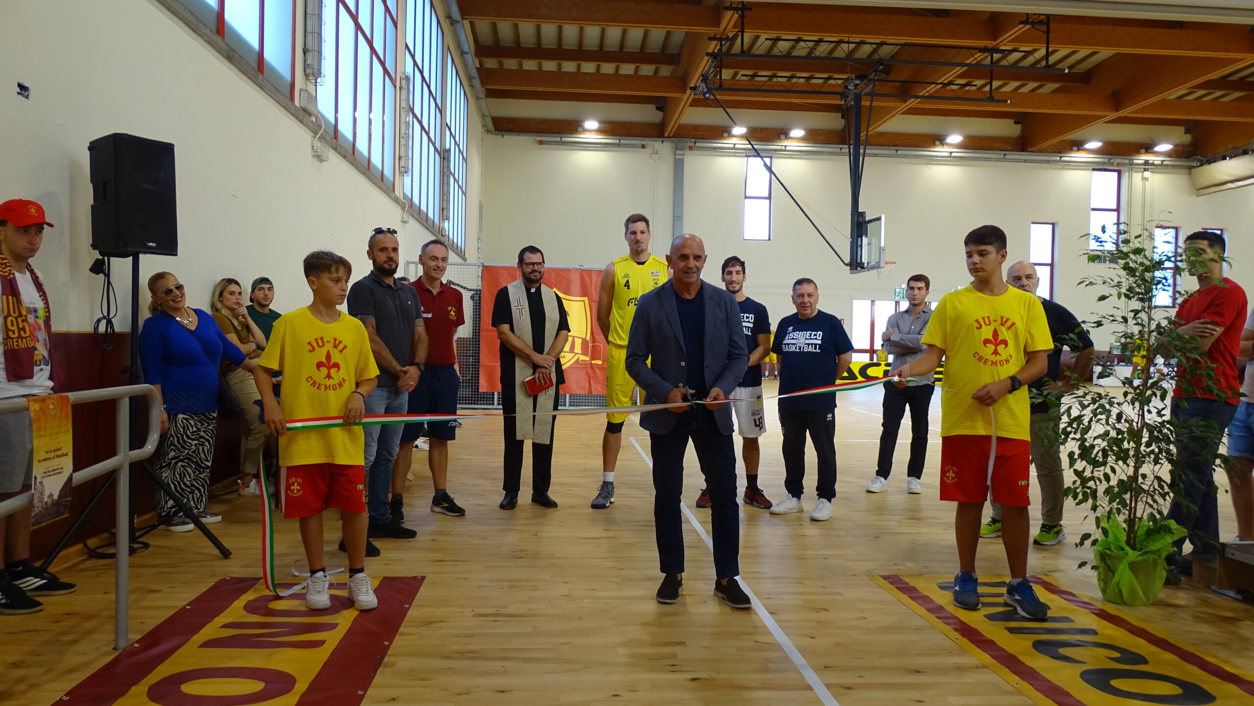 Ecco il PalaCava Juvi Center inaugurazione e scrimmage CremonaSport